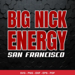 modern, bold typography with a textured dark hexagonal background 49ers player SVG for Cricut and Silhouette