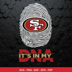 modern, minimalist, emblematic 49ers logo SVG expressing pride and identity for Cricut and Silhouette