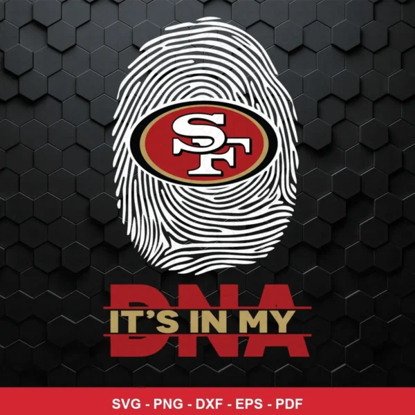 modern, minimalist, emblematic 49ers logo SVG expressing pride and identity for Cricut and Silhouette