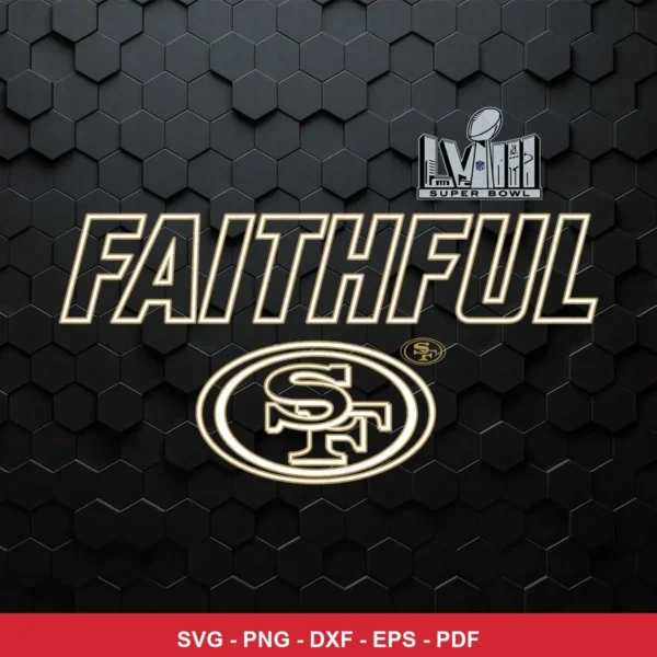 modern, sleek, minimalistic with neon outline effect 49ers player SVG expressing pride and loyalty for Cricut and Silhouette