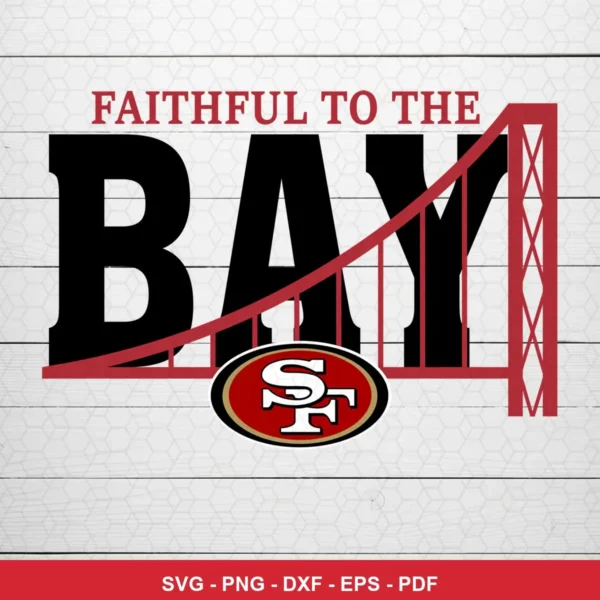 modern minimalist with bold typography and iconic imagery 49ers player SVG for Cricut and Silhouette
