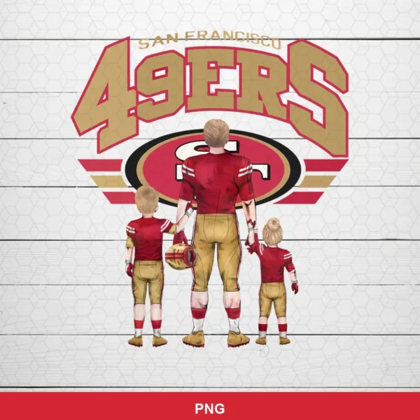 modern digital illustration with realistic shading and clean lines 49ers logo SVG for Cricut and Silhouette