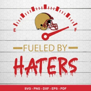 modern minimalist with sports iconography 49ers player SVG expressing motivation/defiance for Cricut and Silhouette