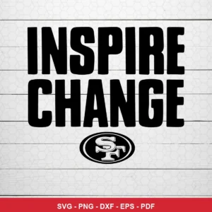 minimalist, modern typography-focused with team logo 49ers player SVG for Cricut and Silhouette