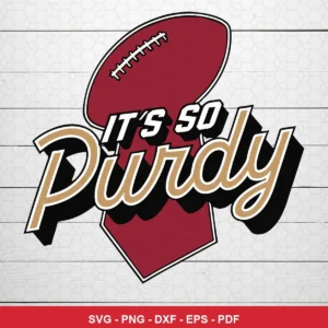 modern minimalist with vintage script typography 49ers player SVG expressing pride/celebration for Cricut and Silhouette