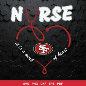 modern minimalist with clean lines and simple iconography 49ers logo SVG for Cricut and Silhouette