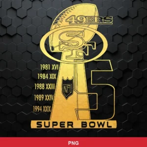 modern minimalist with a metallic gold effect on a dark hexagonal background 49ers player SVG for Cricut and Silhouette