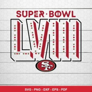 modern, clean, minimalist with geometric and sports-themed typography 49ers player SVG for Cricut and Silhouette