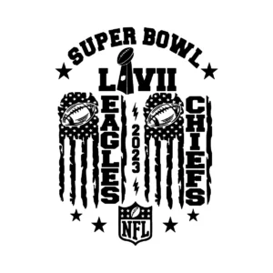 vintage with a bold aesthetic Eagles classic SVG design showing pride for Cricut and Silhouette cutting machines