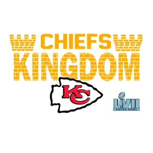 bold and modern with a hint of vintage Chiefs classic SVG design showing excitement and pride for Cricut and Silhouette cutting machines