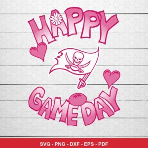 simple, modern cartoon style with playful typography Nfl SVG expressing positive, celebratory for Cricut and Silhouette