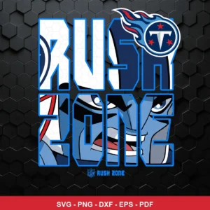 modern cartoon style with bold typography and team logo integration Nfl logo SVG for Cricut and Silhouette