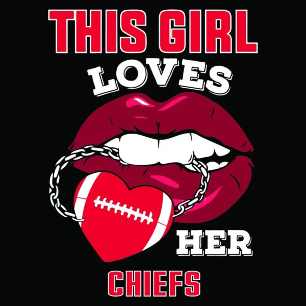 bold and modern with playful elements Chiefs classic SVG design showing excitement and pride for Cricut and Silhouette cutting machines