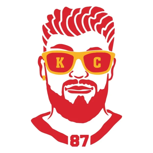 modern and bold Chiefs classic SVG design showing excitement for Cricut and Silhouette cutting machines