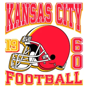 vintage with bold elements Chiefs helmet SVG design showing pride for Cricut and Silhouette cutting machines