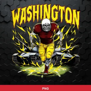 modern cartoon with dynamic action and electric effects Nfl SVG expressing dominance and power for Cricut and Silhouette
