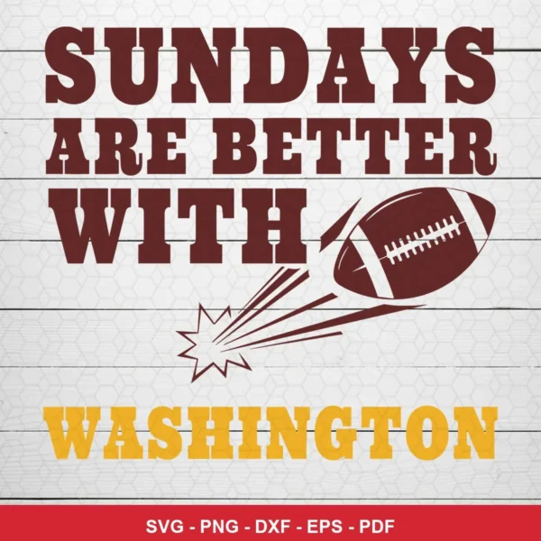 simple, text-focused with minimal graphic elements Nfl SVG expressing team pride and enthusiasm for Cricut and Silhouette