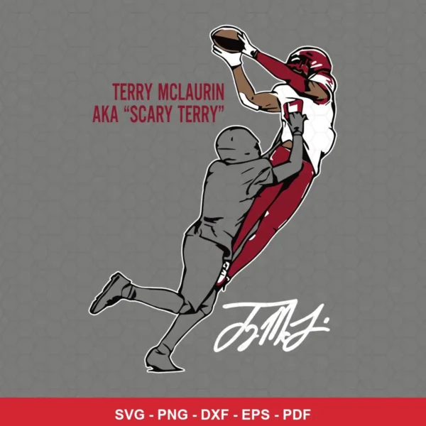 modern cartoon style with clean lines and simplified color blocking Nfl SVG for Cricut and Silhouette