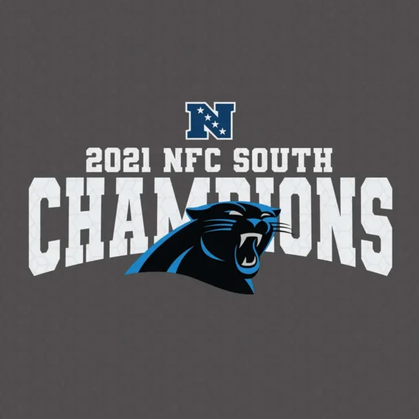 2021 Nfc South Champions Carolina Panthers SVG Cricut File