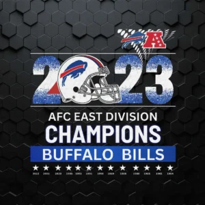 AFC East Champions 2023 Buffalo Bills Logo PNG