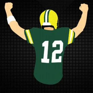modern with a vintage touch, emphasizing boldness and team spirit Packers classic SVG design showing excitement and pride for Cricut and Silhouette cutting machines