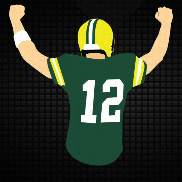 modern with a vintage touch, emphasizing boldness and team spirit Packers classic SVG design showing excitement and pride for Cricut and Silhouette cutting machines
