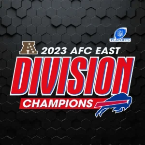 Afc East Division Champions 2023 Buffalo Bills SVG