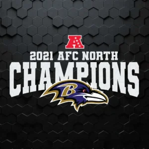 Afc North Champions Baltimore Ravens SVG