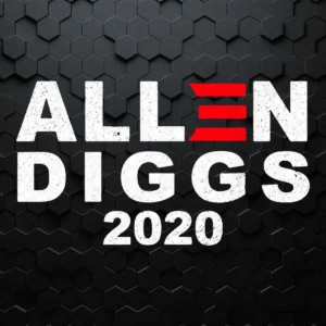 Allen Diggs Vintage 2020 Buffalo Bills Player SVG Digital