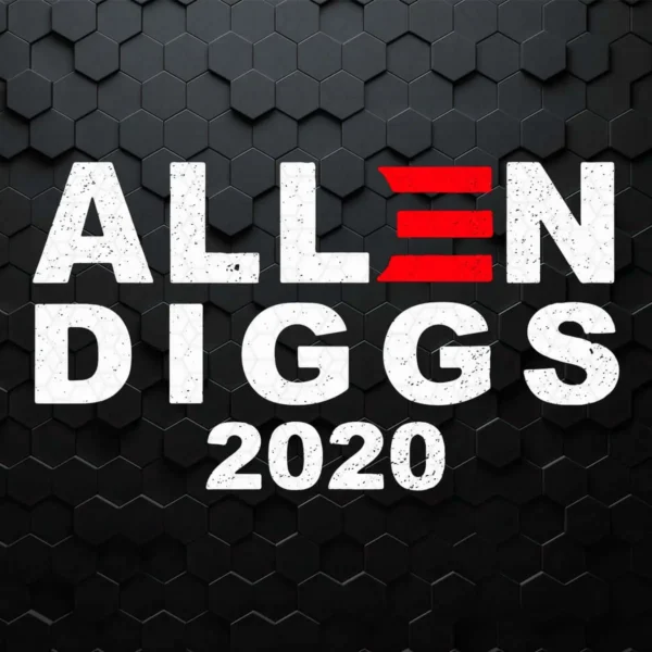 Allen Diggs Vintage 2020 Buffalo Bills Player SVG Digital