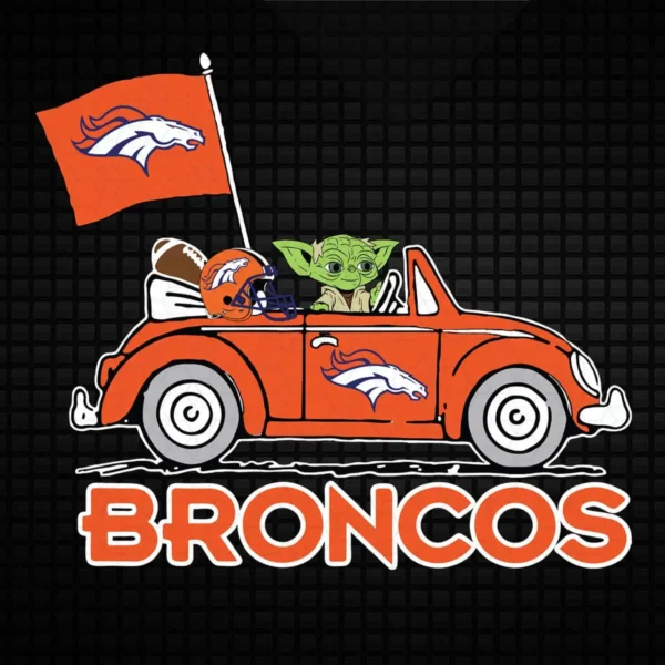playful and modern with a vintage touch Broncos classic SVG design showing joy and camaraderie for Cricut and Silhouette cutting machines