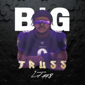Baltimore Ravens Big Truss Lamar Jackson PNG