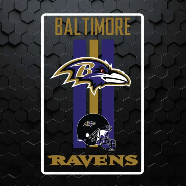 Baltimore Ravens Football Team SVG Digital File