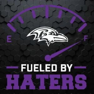 Baltimore Ravens Fuel Gauge Haters SVG