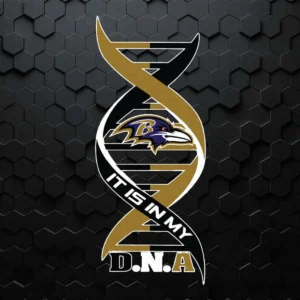 Baltimore Ravens It Is My Dna SVG  Cricut File