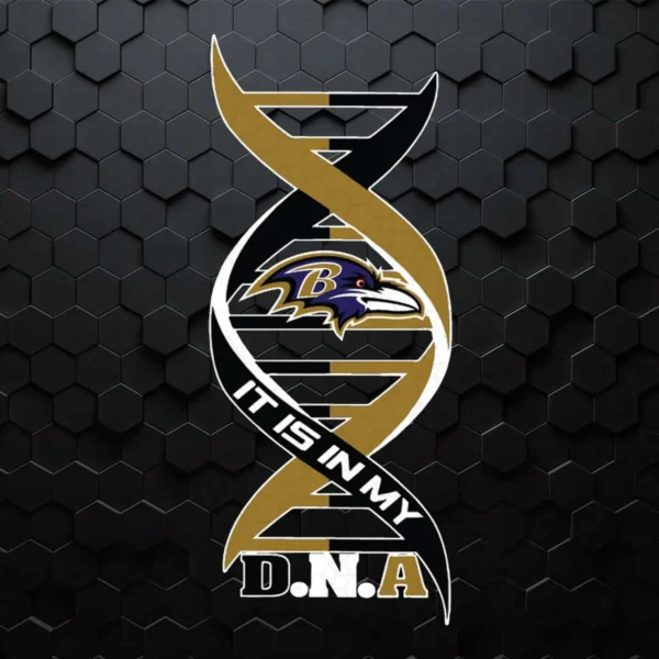 Baltimore Ravens It Is My Dna SVG  Cricut File