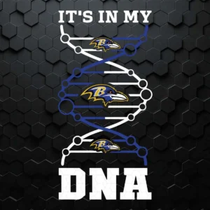 Baltimore Ravens It's In My Dna Nfl Football SVG