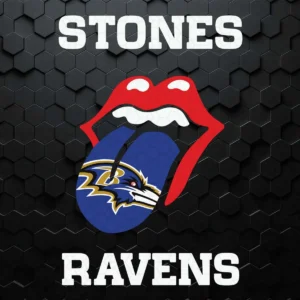 Baltimore Ravens Lips SVG Stones Steelers Cricut File