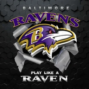 Baltimore Ravens Play Like A Raven Png Bantimore