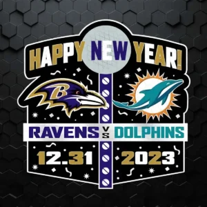 Baltimore Ravens Vs Miami Dolphins Happy New Year Png