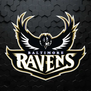 Baltimore Ravens Winged Emblem SVG