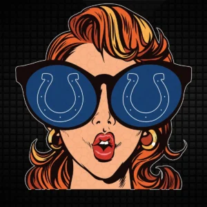vintage pop art with a bold and playful aesthetic Colts classic SVG design showing joy and excitement for Cricut and Silhouette cutting machines