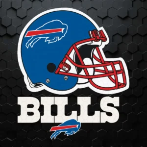 Beautiful Logo Buffalo Bills Helmet SVG Digital Download