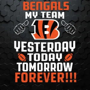bold and modern with a touch of vintage Bengals classic SVG design showing excitement and pride for Cricut and Silhouette cutting machines