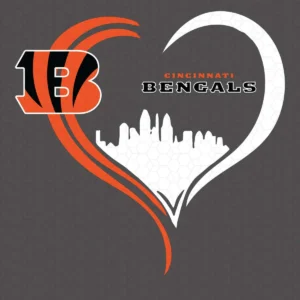 modern and bold with a touch of vintage flair Bengals classic SVG design showing excitement and pride for Cricut and Silhouette cutting machines