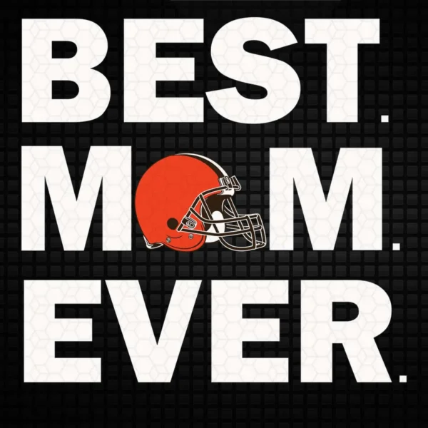 modern with a bold and playful approach Browns helmet SVG design showing pride for Cricut and Silhouette cutting machines