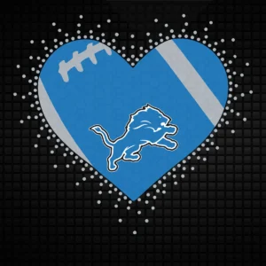 modern with a playful twist, incorporating elements of vintage sports aesthetics Lions logo SVG design showing excitement and pride for Cricut and Silhouette cutting machines