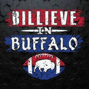 Billieve In Buffalo Football Team Logo SVG For Fan