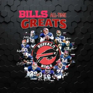 Bills Alltime Greats Buffalo Bills Players Signature PNG
