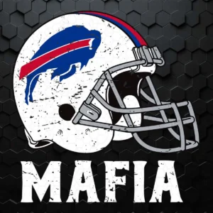Bills Buffalo Mafia Version SVG NFL Team Helmet Logo SVG